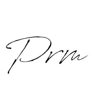 How to make Prm signature? Antro_Vectra is a professional autograph style. Create handwritten signature for Prm name. Prm signature style 6 images and pictures png