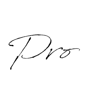 How to make Pro signature? Antro_Vectra is a professional autograph style. Create handwritten signature for Pro name. Pro signature style 6 images and pictures png