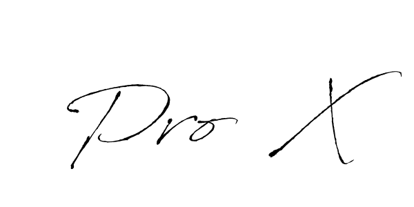 Also we have Pro  X name is the best signature style. Create professional handwritten signature collection using Antro_Vectra autograph style. Pro  X signature style 6 images and pictures png