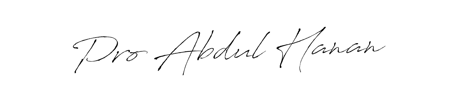 Antro_Vectra is a professional signature style that is perfect for those who want to add a touch of class to their signature. It is also a great choice for those who want to make their signature more unique. Get Pro Abdul Hanan name to fancy signature for free. Pro Abdul Hanan signature style 6 images and pictures png