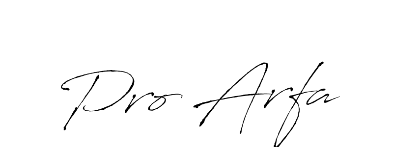 Make a beautiful signature design for name Pro Arfa. Use this online signature maker to create a handwritten signature for free. Pro Arfa signature style 6 images and pictures png
