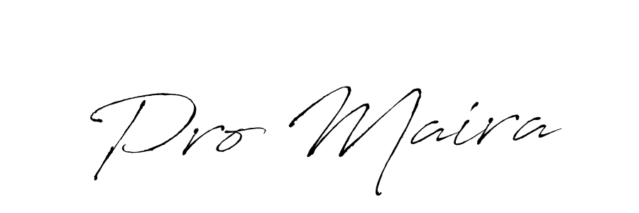 Make a beautiful signature design for name Pro Maira. With this signature (Antro_Vectra) style, you can create a handwritten signature for free. Pro Maira signature style 6 images and pictures png