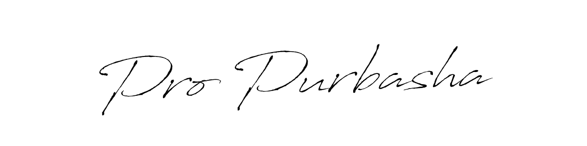 How to Draw Pro Purbasha signature style? Antro_Vectra is a latest design signature styles for name Pro Purbasha. Pro Purbasha signature style 6 images and pictures png