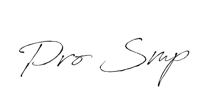 How to make Pro Smp signature? Antro_Vectra is a professional autograph style. Create handwritten signature for Pro Smp name. Pro Smp signature style 6 images and pictures png