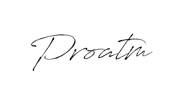 Once you've used our free online signature maker to create your best signature Antro_Vectra style, it's time to enjoy all of the benefits that Proatm name signing documents. Proatm signature style 6 images and pictures png