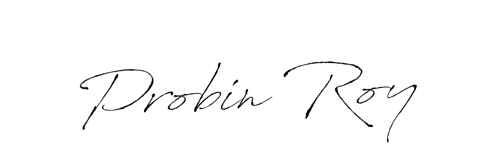 How to make Probin Roy signature? Antro_Vectra is a professional autograph style. Create handwritten signature for Probin Roy name. Probin Roy signature style 6 images and pictures png