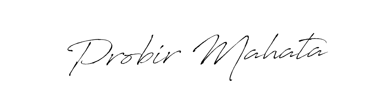 if you are searching for the best signature style for your name Probir Mahata. so please give up your signature search. here we have designed multiple signature styles  using Antro_Vectra. Probir Mahata signature style 6 images and pictures png