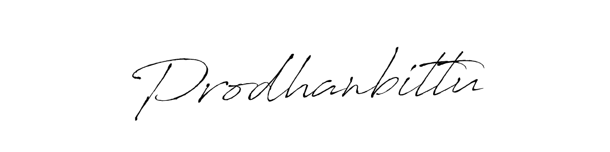if you are searching for the best signature style for your name Prodhanbittu. so please give up your signature search. here we have designed multiple signature styles  using Antro_Vectra. Prodhanbittu signature style 6 images and pictures png