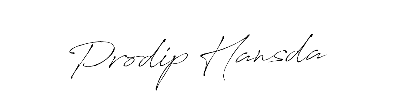 Also You can easily find your signature by using the search form. We will create Prodip Hansda name handwritten signature images for you free of cost using Antro_Vectra sign style. Prodip Hansda signature style 6 images and pictures png
