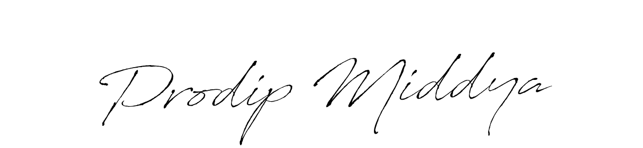 Also You can easily find your signature by using the search form. We will create Prodip Middya name handwritten signature images for you free of cost using Antro_Vectra sign style. Prodip Middya signature style 6 images and pictures png