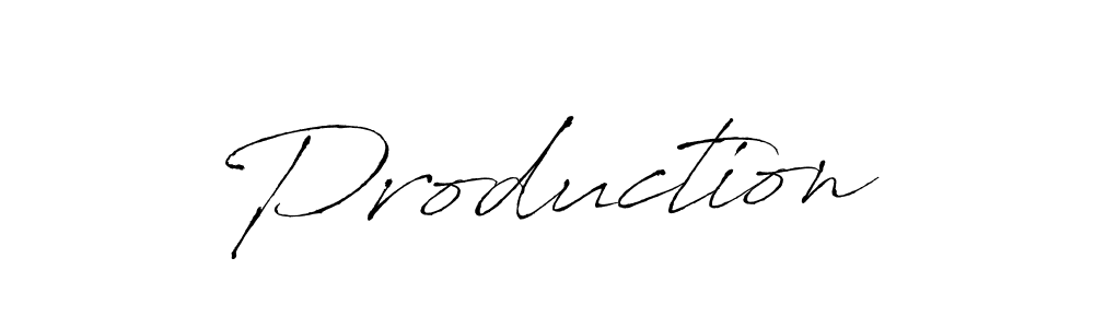 if you are searching for the best signature style for your name Production. so please give up your signature search. here we have designed multiple signature styles  using Antro_Vectra. Production signature style 6 images and pictures png