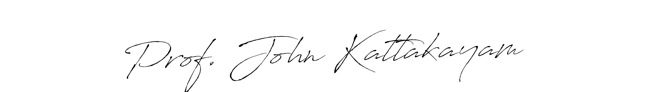 How to make Prof. John Kattakayam name signature. Use Antro_Vectra style for creating short signs online. This is the latest handwritten sign. Prof. John Kattakayam signature style 6 images and pictures png