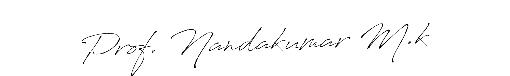 Also You can easily find your signature by using the search form. We will create Prof. Nandakumar M.k name handwritten signature images for you free of cost using Antro_Vectra sign style. Prof. Nandakumar M.k signature style 6 images and pictures png