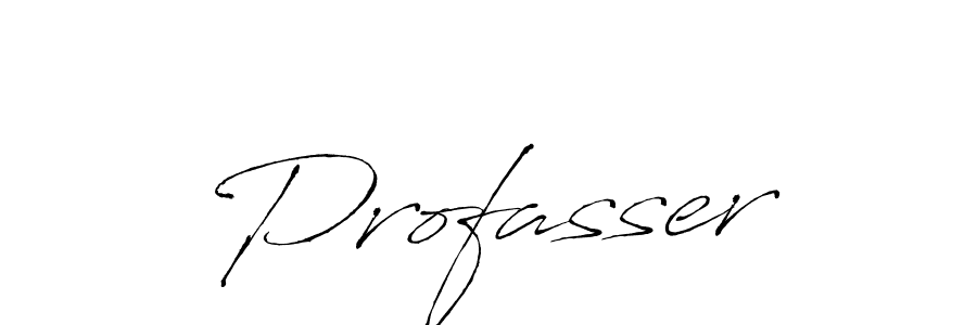 Make a beautiful signature design for name Profasser. With this signature (Antro_Vectra) style, you can create a handwritten signature for free. Profasser signature style 6 images and pictures png