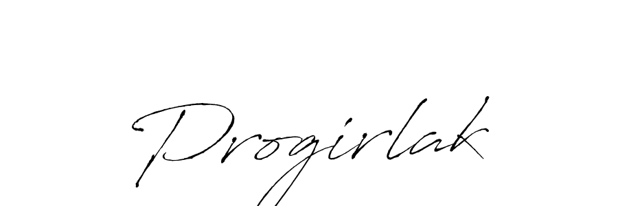 How to make Progirlak name signature. Use Antro_Vectra style for creating short signs online. This is the latest handwritten sign. Progirlak signature style 6 images and pictures png