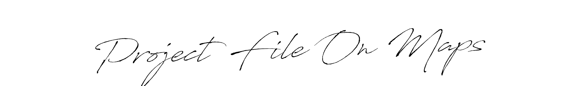 Similarly Antro_Vectra is the best handwritten signature design. Signature creator online .You can use it as an online autograph creator for name Project File On Maps. Project File On Maps signature style 6 images and pictures png
