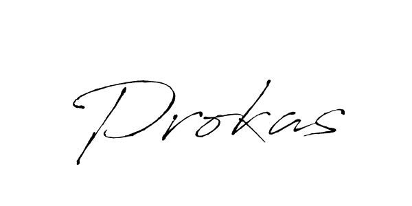 Create a beautiful signature design for name Prokas. With this signature (Antro_Vectra) fonts, you can make a handwritten signature for free. Prokas signature style 6 images and pictures png