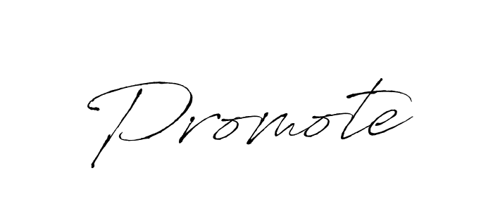 Make a beautiful signature design for name Promote. With this signature (Antro_Vectra) style, you can create a handwritten signature for free. Promote signature style 6 images and pictures png