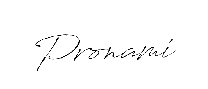 Use a signature maker to create a handwritten signature online. With this signature software, you can design (Antro_Vectra) your own signature for name Pronami. Pronami signature style 6 images and pictures png