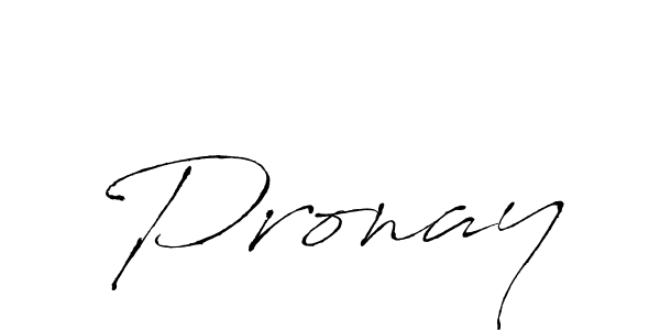 Use a signature maker to create a handwritten signature online. With this signature software, you can design (Antro_Vectra) your own signature for name Pronay. Pronay signature style 6 images and pictures png