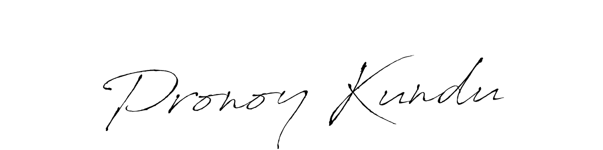 Use a signature maker to create a handwritten signature online. With this signature software, you can design (Antro_Vectra) your own signature for name Pronoy Kundu. Pronoy Kundu signature style 6 images and pictures png