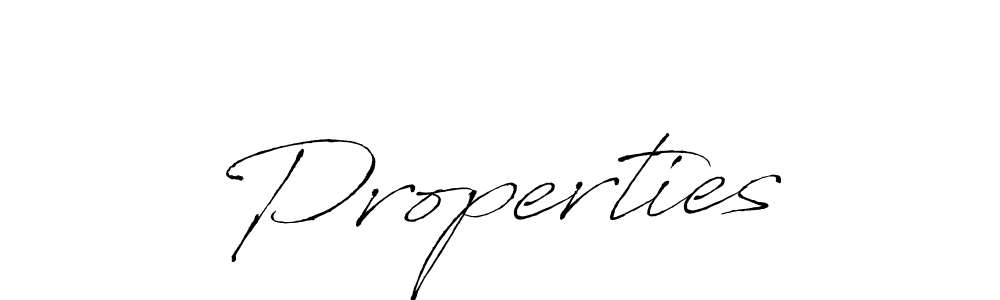 Also we have Properties name is the best signature style. Create professional handwritten signature collection using Antro_Vectra autograph style. Properties signature style 6 images and pictures png