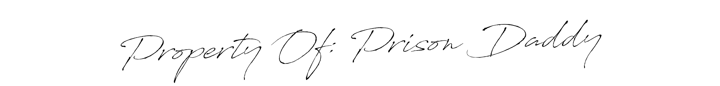 if you are searching for the best signature style for your name Property Of: Prison Daddy. so please give up your signature search. here we have designed multiple signature styles  using Antro_Vectra. Property Of: Prison Daddy signature style 6 images and pictures png