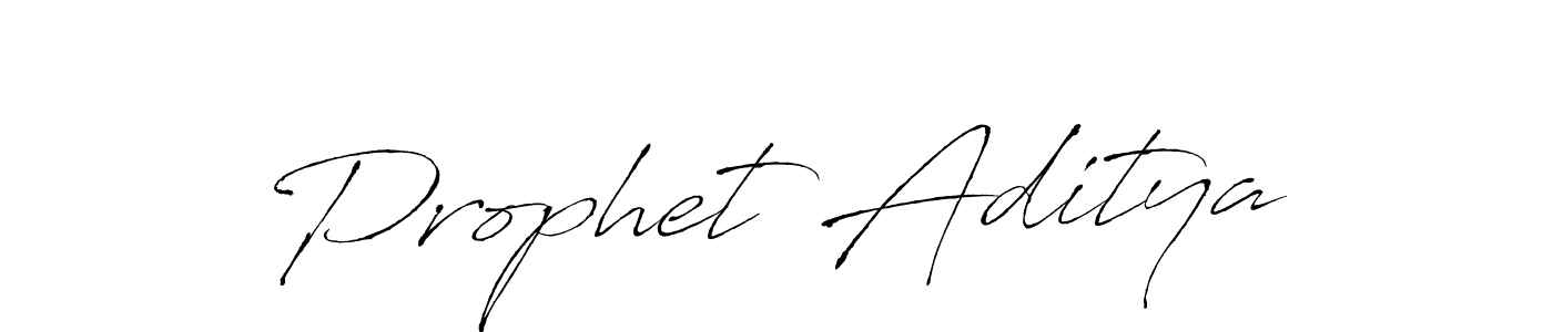 How to make Prophet Aditya signature? Antro_Vectra is a professional autograph style. Create handwritten signature for Prophet Aditya name. Prophet Aditya signature style 6 images and pictures png
