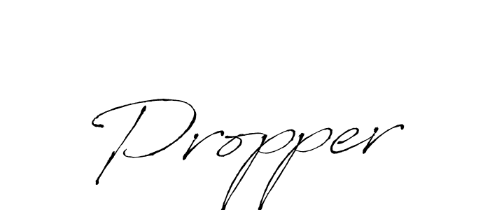 You should practise on your own different ways (Antro_Vectra) to write your name (Propper) in signature. don't let someone else do it for you. Propper signature style 6 images and pictures png