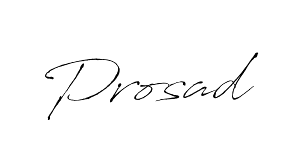 How to make Prosad signature? Antro_Vectra is a professional autograph style. Create handwritten signature for Prosad name. Prosad signature style 6 images and pictures png