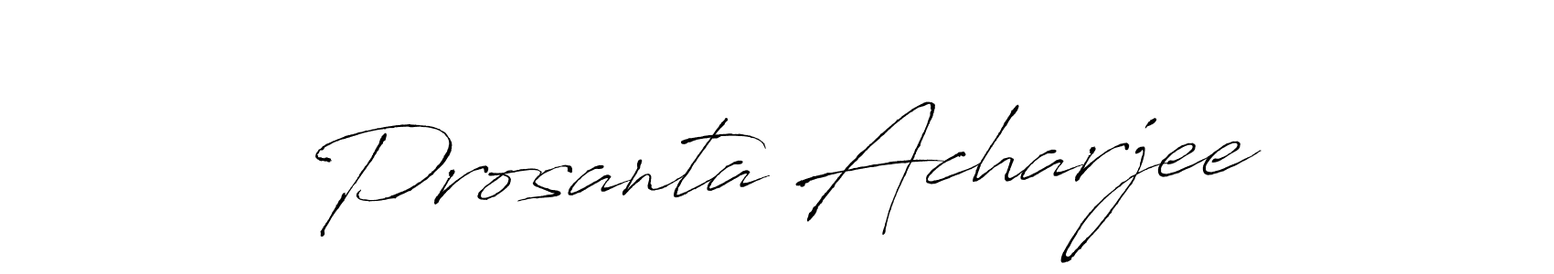 Make a short Prosanta Acharjee signature style. Manage your documents anywhere anytime using Antro_Vectra. Create and add eSignatures, submit forms, share and send files easily. Prosanta Acharjee signature style 6 images and pictures png