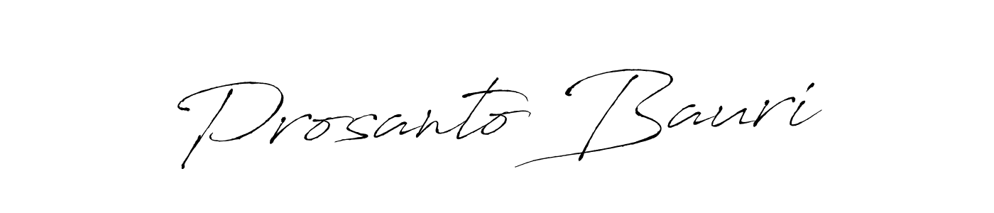 Also we have Prosanto Bauri name is the best signature style. Create professional handwritten signature collection using Antro_Vectra autograph style. Prosanto Bauri signature style 6 images and pictures png