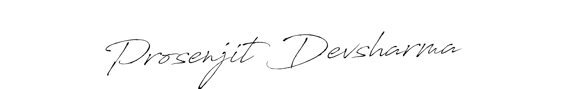 This is the best signature style for the Prosenjit Devsharma name. Also you like these signature font (Antro_Vectra). Mix name signature. Prosenjit Devsharma signature style 6 images and pictures png