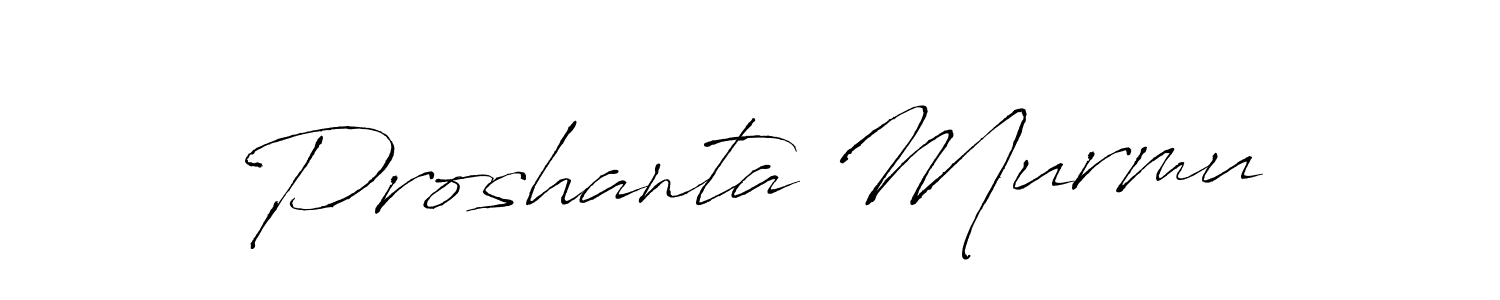 if you are searching for the best signature style for your name Proshanta Murmu. so please give up your signature search. here we have designed multiple signature styles  using Antro_Vectra. Proshanta Murmu signature style 6 images and pictures png