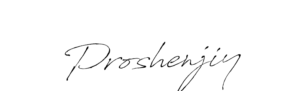 How to make Proshenjiy name signature. Use Antro_Vectra style for creating short signs online. This is the latest handwritten sign. Proshenjiy signature style 6 images and pictures png