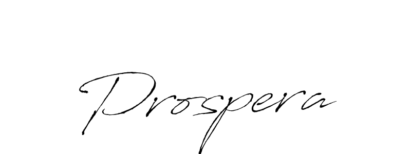 Use a signature maker to create a handwritten signature online. With this signature software, you can design (Antro_Vectra) your own signature for name Prospera. Prospera signature style 6 images and pictures png