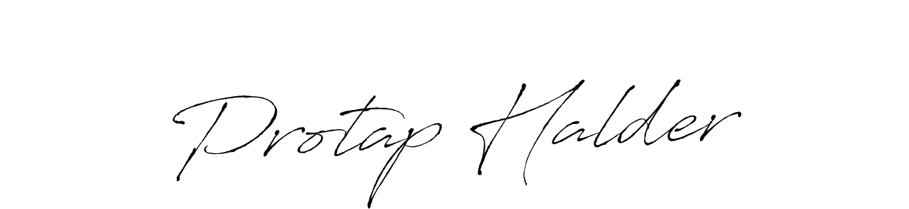 Create a beautiful signature design for name Protap Halder. With this signature (Antro_Vectra) fonts, you can make a handwritten signature for free. Protap Halder signature style 6 images and pictures png