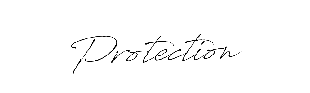 Protection stylish signature style. Best Handwritten Sign (Antro_Vectra) for my name. Handwritten Signature Collection Ideas for my name Protection. Protection signature style 6 images and pictures png