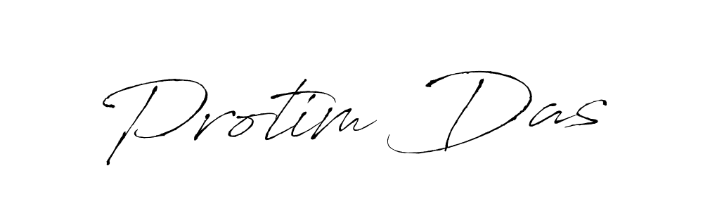 How to make Protim Das name signature. Use Antro_Vectra style for creating short signs online. This is the latest handwritten sign. Protim Das signature style 6 images and pictures png