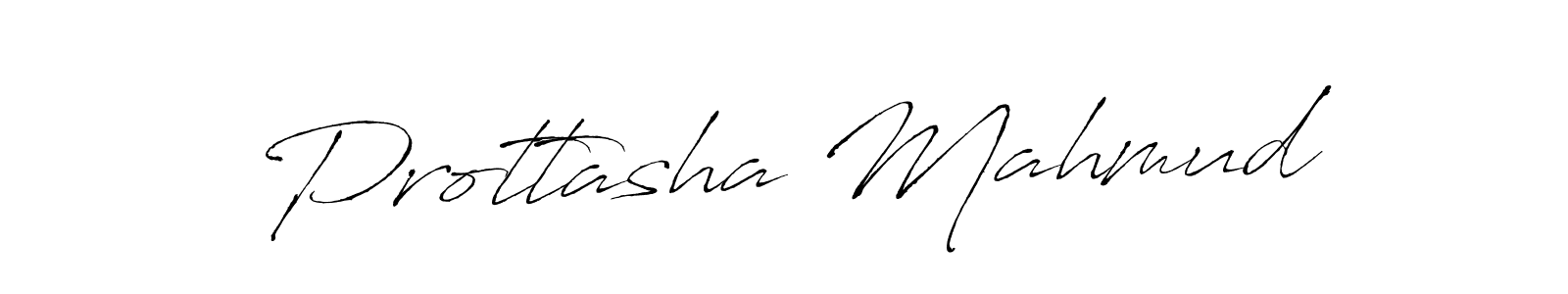 Make a beautiful signature design for name Prottasha Mahmud. With this signature (Antro_Vectra) style, you can create a handwritten signature for free. Prottasha Mahmud signature style 6 images and pictures png