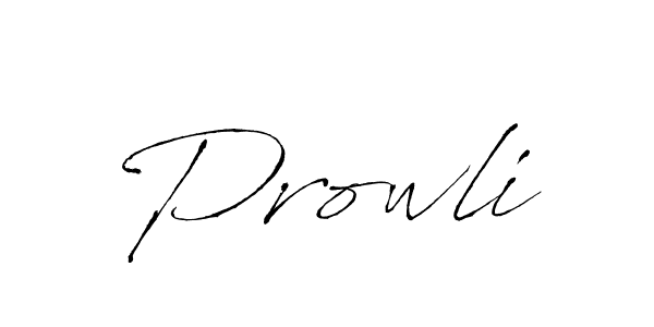 Make a beautiful signature design for name Prowli. Use this online signature maker to create a handwritten signature for free. Prowli signature style 6 images and pictures png