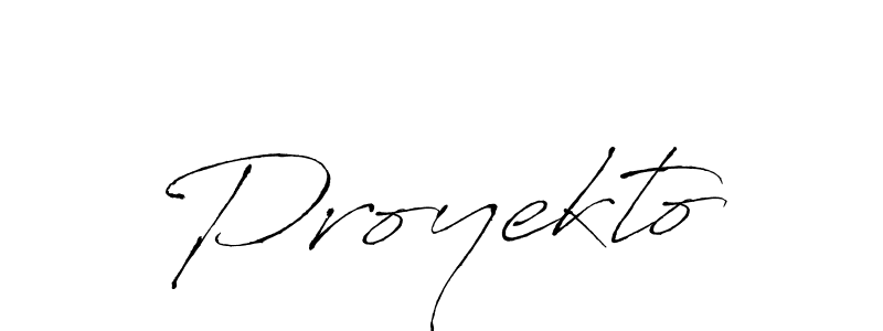 Also we have Proyekto name is the best signature style. Create professional handwritten signature collection using Antro_Vectra autograph style. Proyekto signature style 6 images and pictures png