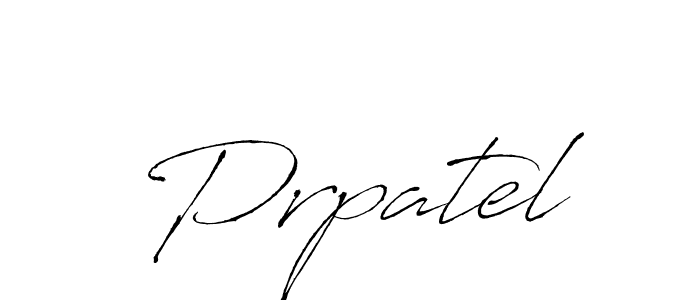 How to make Prpatel signature? Antro_Vectra is a professional autograph style. Create handwritten signature for Prpatel name. Prpatel signature style 6 images and pictures png