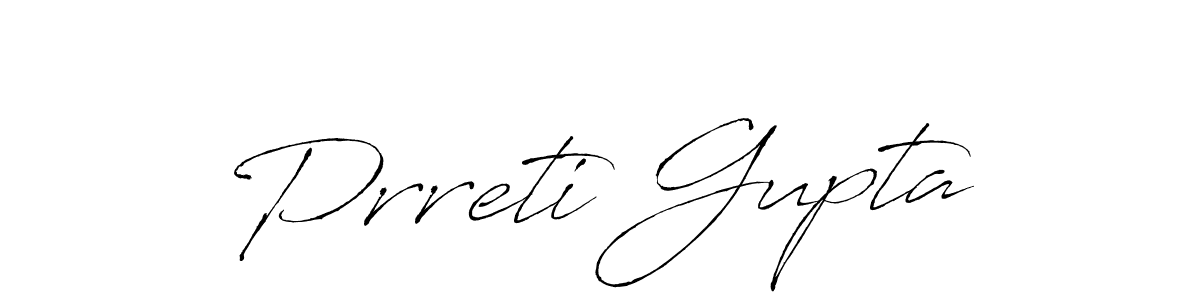 You should practise on your own different ways (Antro_Vectra) to write your name (Prreti Gupta) in signature. don't let someone else do it for you. Prreti Gupta signature style 6 images and pictures png