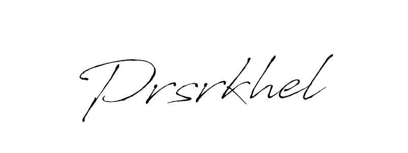 Also You can easily find your signature by using the search form. We will create Prsrkhel name handwritten signature images for you free of cost using Antro_Vectra sign style. Prsrkhel signature style 6 images and pictures png