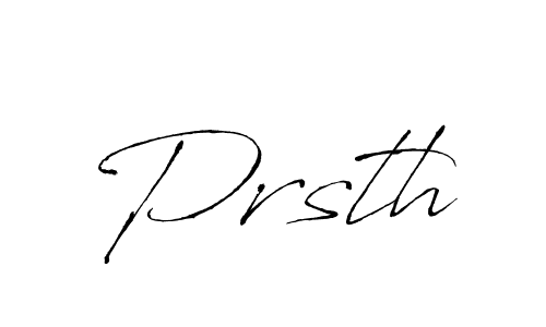 How to make Prsth name signature. Use Antro_Vectra style for creating short signs online. This is the latest handwritten sign. Prsth signature style 6 images and pictures png