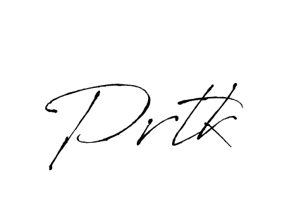 Also we have Prtk name is the best signature style. Create professional handwritten signature collection using Antro_Vectra autograph style. Prtk signature style 6 images and pictures png