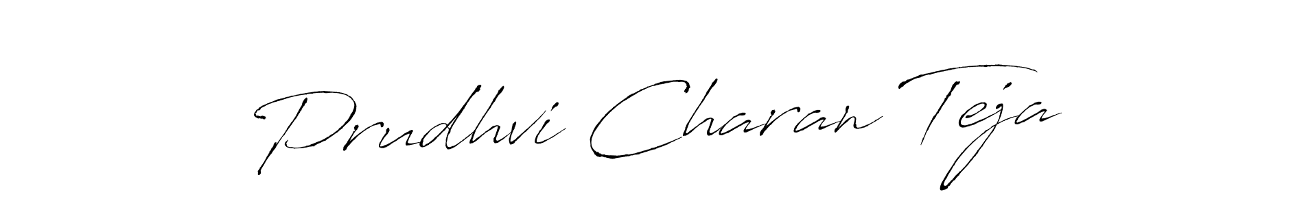 Once you've used our free online signature maker to create your best signature Antro_Vectra style, it's time to enjoy all of the benefits that Prudhvi Charan Teja name signing documents. Prudhvi Charan Teja signature style 6 images and pictures png
