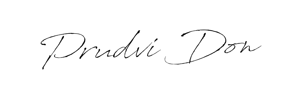 This is the best signature style for the Prudvi Don name. Also you like these signature font (Antro_Vectra). Mix name signature. Prudvi Don signature style 6 images and pictures png