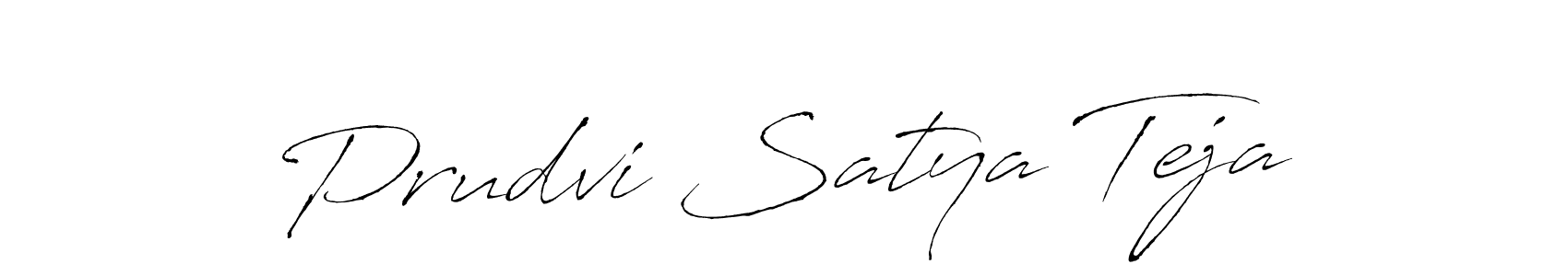 Make a beautiful signature design for name Prudvi Satya Teja. Use this online signature maker to create a handwritten signature for free. Prudvi Satya Teja signature style 6 images and pictures png